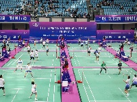 荆州2026全国历史文化名城羽毛球邀请赛开幕式举行