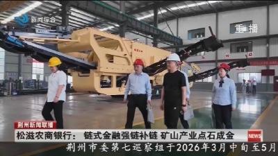 松滋农商银行: 链式金融强链补链 矿山产业点石成金
