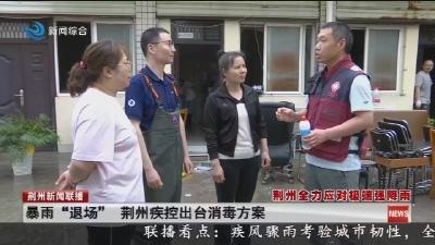 暴雨“退场” 荆州疾控出台消毒方案
