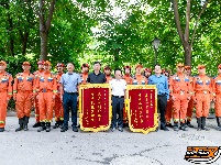 宜昌消防驰援荆州抢险圆满收官 
队伍顺利返程