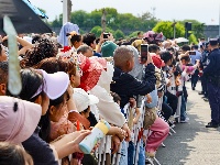 千人战国袍花车巡游  沸腾“五一”假期