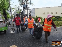 图集 | 道路恢复如初 红马甲是城市最耀眼的风景