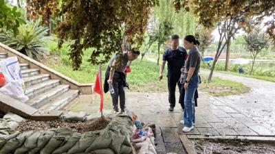 荆州区西城街道：备足防汛物资 筑牢强降雨安全屏障
