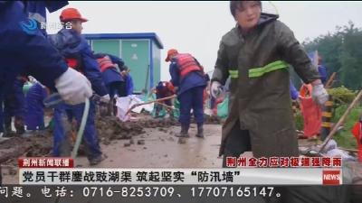 党员干群鏖战豉湖渠 筑起坚实“防汛墙”