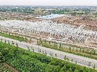 荆州九丰智慧农业项目建设正酣