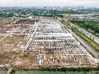 荆州九丰智慧农业项目建设正酣