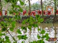 现场直击丨消防指战员驰援荆州 奋战排涝抢险一线