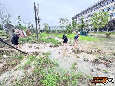 迎战强降雨丨荆州学院全力守护全体师生安全