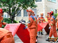宜昌消防驰援荆州抢险圆满收官 
队伍顺利返程