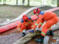 宜昌消防驰援荆州抢险圆满收官 
队伍顺利返程