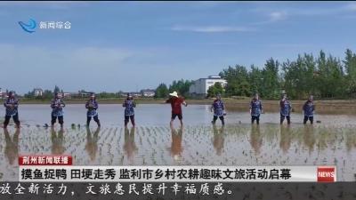 摸鱼捉鸭 田埂走秀 监利市乡村农耕趣味文旅活动启幕