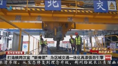 打造横跨汉宜  “新脊梁”  为区域交通一体化再添强劲引擎