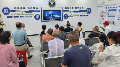 荆州区御河社区：珍爱生命拒毒品 观摩学习护平安