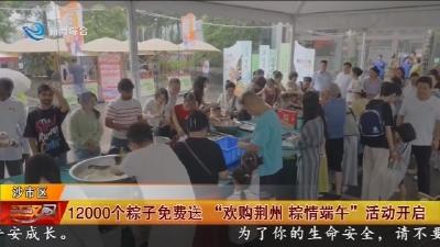 12000个粽子免费送 “欢购荆州 粽情端午”活动开启