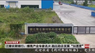 江陵农商银行: 擦亮产业专家名片 跑出助企发展“加速度”