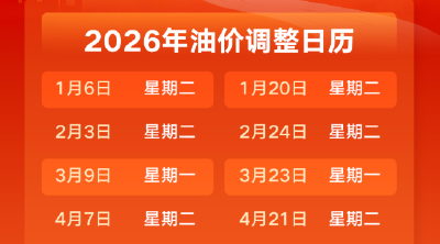 油价调整通知