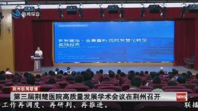 简讯：第三届荆楚医院高质量发展学术会议在荆州召开