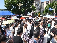 图集 | 沙市五中考点现场：奔出考场，奔向未来