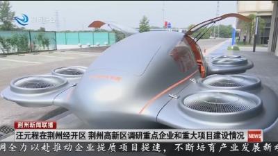 汪元程在荆州经开区 荆州高新区调研重点企业和重大项目建设情况
