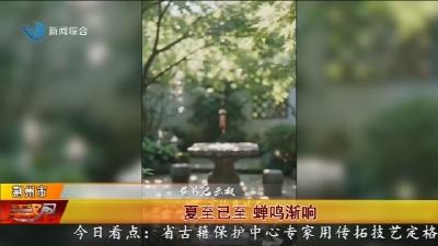 夏至已至 蝉鸣渐响