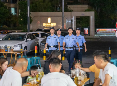 【百日行动】荆州区警方开展夏夜治安巡防，全力守护古城烟火