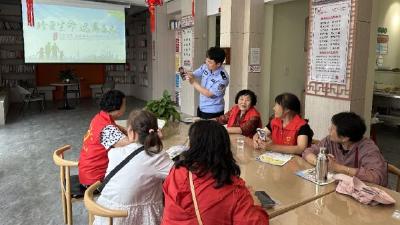 荆州区西城街道：禁毒科普进驿站 防毒意识入人心