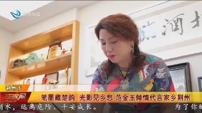 笔墨藏楚韵  光影见乡愁  范金玉倾情代言家乡荆州