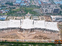 江汉平原产业交流中心项目全力冲刺完工目标