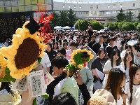 图集 | 沙市五中考点现场：奔出考场，奔向未来