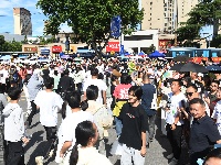 图集 | 沙市五中考点现场：奔出考场，奔向未来