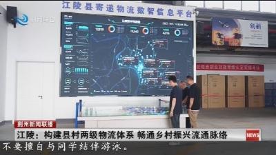 江陵: 构建县村两级物流体系 畅通乡村振兴流通脉络