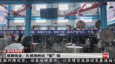 斌牌线业 :  扎根荆州织 “新” 链