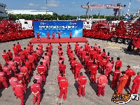 荆州四机再度获得11台套批量出口设备订单