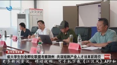 省大学生创业孵化联盟考察荆州 共谋短剧产业人才培育新路径