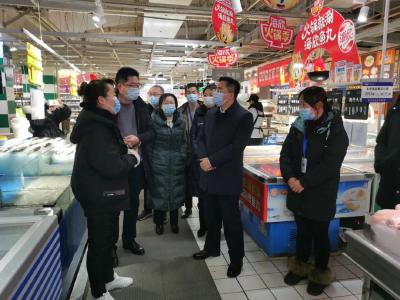 事关疫情！市委书记石必成深入超市、车站、冷库等场所......