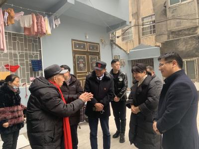 荆州市老促会慰问我市抗战老战士和烈属