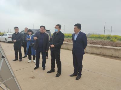 荆州市领导来石调研重点项目、重点企业：浩吉公司已完成接轨审核批复