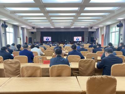 我市收听收看全省中央生态环保督察反馈问题整改动员部署视频会