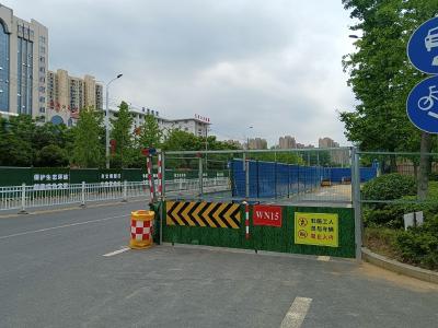 6月30日 建设路将实行管网改扩建全封闭施工