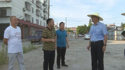 王冰清调研我市部分重点建设项目           