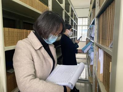 荆州区档案馆、江陵县档案馆到我市交流学习生态文明建档工作