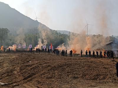 “空地协同”森林灭火演练 提升森林灭火实战能力