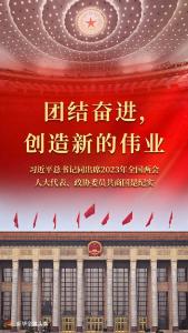 习近平总书记同出席2023年全国两会人大代表、政协委员共商国是纪实