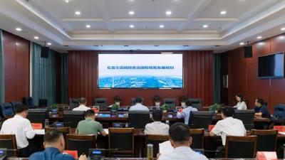 王敏专题调研流域综合治理和统筹发展规划编制情况