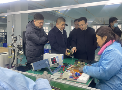 荆州市领导调研石首市工业经济增长点情况