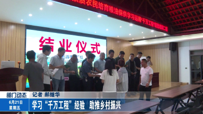 学习“千万工程”经验  助推乡村振兴