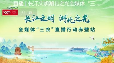 直播│长江文明 湖北之光 全媒体“三农”直播行动赤壁站
