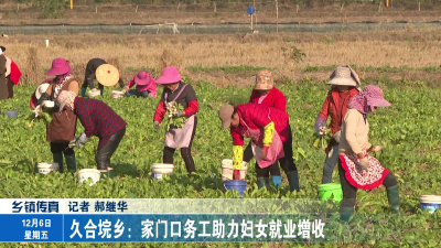 久合垸乡：家门口务工助力妇女就业增收