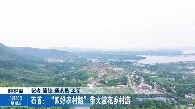 石首：“四好农村路”带火赏花乡村游
