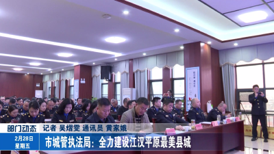 市城管执法局：全力建设江汉平原最美县城